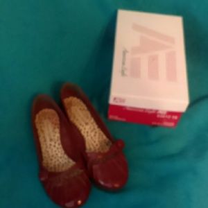 Adorable Deep Red Flats